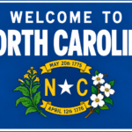 North Carolina Welcome Sign