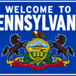 Pennsylvania Welcome Sign Emblem
