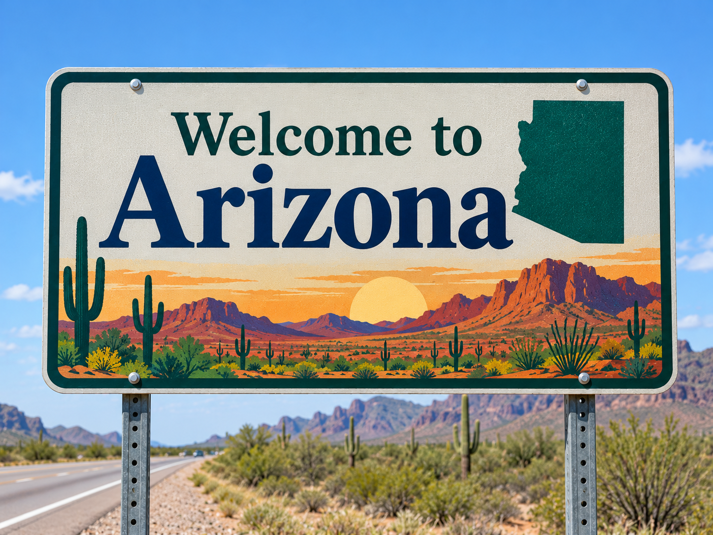 Welcome to Arizona Desert Sign
